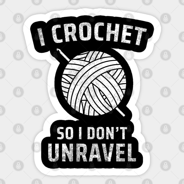 crochet Sticker by Mandala Project